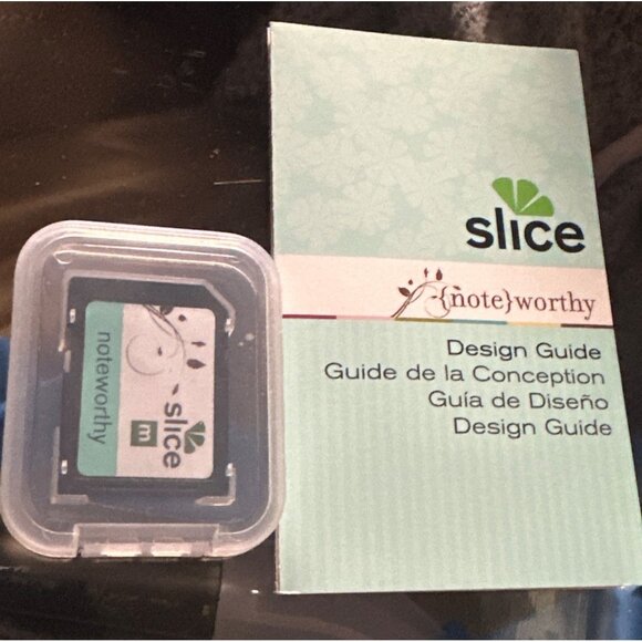 Slice Noteworthy Design Card & Guide For Crafting Machines - Picture 1 of 4